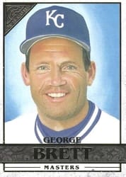 2020 Topps Gallery Base Set George Brett #174 card