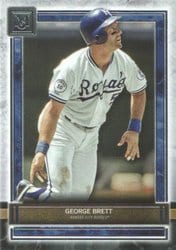 2020 Topps Museum Collection Base Set George Brett #76 card