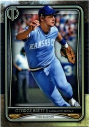 2020 Topps Tribute Base Set George Brett #69 card