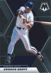 2021 Panini Mosaic Base Set George Brett #167 card