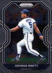 2021 Panini Prizm Base Set George Brett #188 card