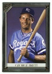 2021 Topps Gallery Base Set George Brett #84 card
