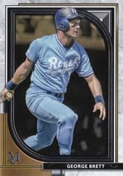 2021 Topps Museum Collection Base Set George Brett #13 card