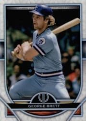 2021 Topps Tribute Base Set George Brett #20 card