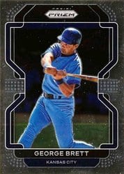 2022 Panini Prizm Base Set George Brett #221 card