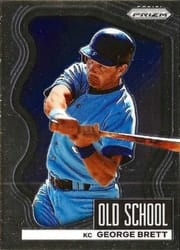 2022 Panini Prizm Old School George Brett #OS-6 card