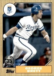 2022 Topps 1987 Topps Baseball (Series 1) George Brett #T87-68 card