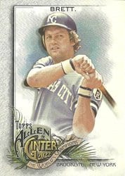 2022 Topps Allen & Ginter Base Set George Brett #17 card