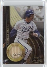 2022 Topps Gold Label MLB Legends Relics George Brett #MLR-GB card