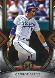 2022 Topps Museum Collection Base Set George Brett #1 card