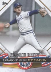 2022 Topps Update Paragons of the Postseason George Brett #PP-6 card