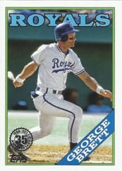 2023 Topps 1988 Topps Baseball (Series 1) George Brett #T88-7 card