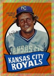 2023 Topps Archives 1969 Team History Foil George Brett #69T-28 card