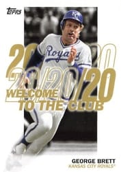 2023 Topps Welcome to the Club George Brett #WC-22 card