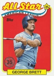 2024 Topps 1989 Topps Baseball 35th Anniversary All-Stars George Brett #89ASB-39 card