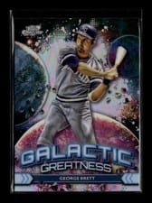 2024 Topps Cosmic Chrome Galactic Greatness George Brett #GG-7 card