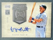 2024 Topps Transcendent Collection Autographed Relics George Brett #TCAR-GB card
