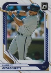 2026 Donruss Optic George Brett #91 card
