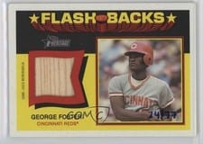 2026 Topps Heritage Flashback Relics George Foster #FBR-GF card