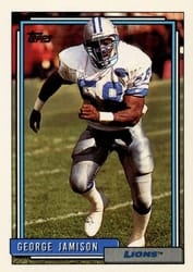 1992 Topps Base Set George Jamison #44 card