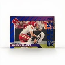 2024 Score Sack Attack George Karlaftis #10 card