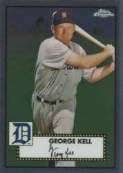 2021 Topps Chrome Platinum Anniversary Base Set George Kell #646 card