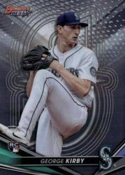 2022 Bowman's Best Base Set George Kirby #69 card