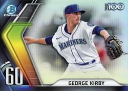 2022 Bowman Scouts' Top 100 George Kirby #BTP-60 card