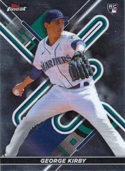 2022 Finest Base Set George Kirby #12 card