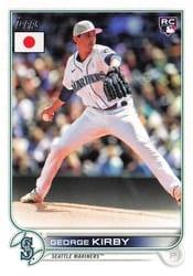 2022 Topps Japan Edition Base Set George Kirby #61 card