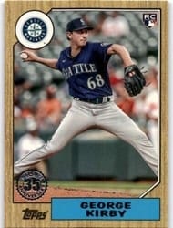 2022 Topps Update 1987 Topps George Kirby #87TBU-36 card