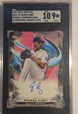 2023 Topps Inception Rookies and Emerging Stars Autographs George Kirby #BRES-GK card