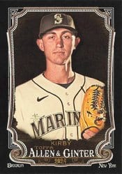 2024 Topps Allen & Ginter X Base Set George Kirby #41 card