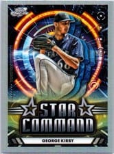 2024 Topps Cosmic Chrome Star Command George Kirby #SC-8 card