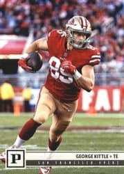 2018 Panini Base Set George Kittle #260 card