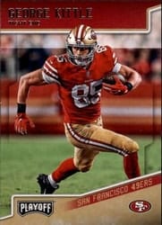 2018 Panini Playoff Base Set George Kittle #176 card