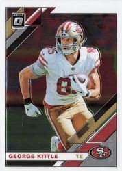 2019 Donruss Optic Base Set George Kittle #86 card