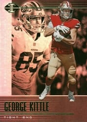 2019 Panini Illusions Base Set George Kittle #36 card