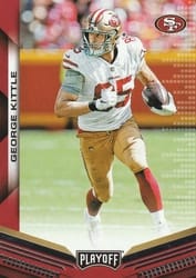 2019 Panini Playoff Base Set George Kittle #183 card