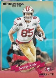 2020 Donruss Retro 2000 George Kittle #R2K-GK card