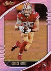 2020 Panini Absolute Base Set George Kittle #95 card
