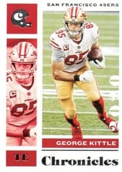 2020 Panini Chronicles Base Set George Kittle #84 card