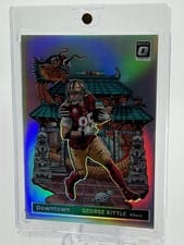 2020 Panini Donruss Optic Downtown George Kittle #Dt-11 card