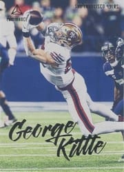 2020 Panini Luminance Base Set George Kittle #6 card