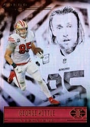 2021 Panini Illusions Base Set George Kittle #18 card