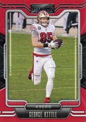 2021 Panini Playbook Base Set George Kittle #76 card