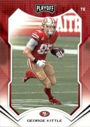 2021 Panini Playoff Base Set George Kittle #190 card