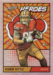 2021 Panini Prestige Heroes George Kittle #HE-15 card