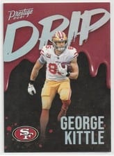 2021 Panini Prestige NFL Drip George Kittle #ND-GK card