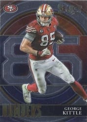 2021 Panini Select Select Numbers George Kittle #SN-14 card